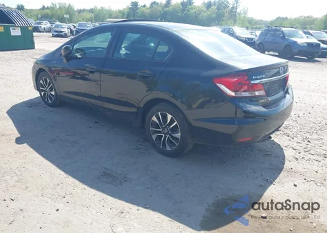 2015 Honda Civic Ex from USA, damaged, VIN 19XFB2F81FE281299